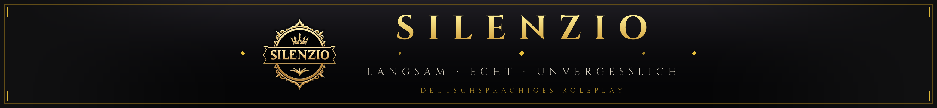 SILENZIO Roleplay Banner